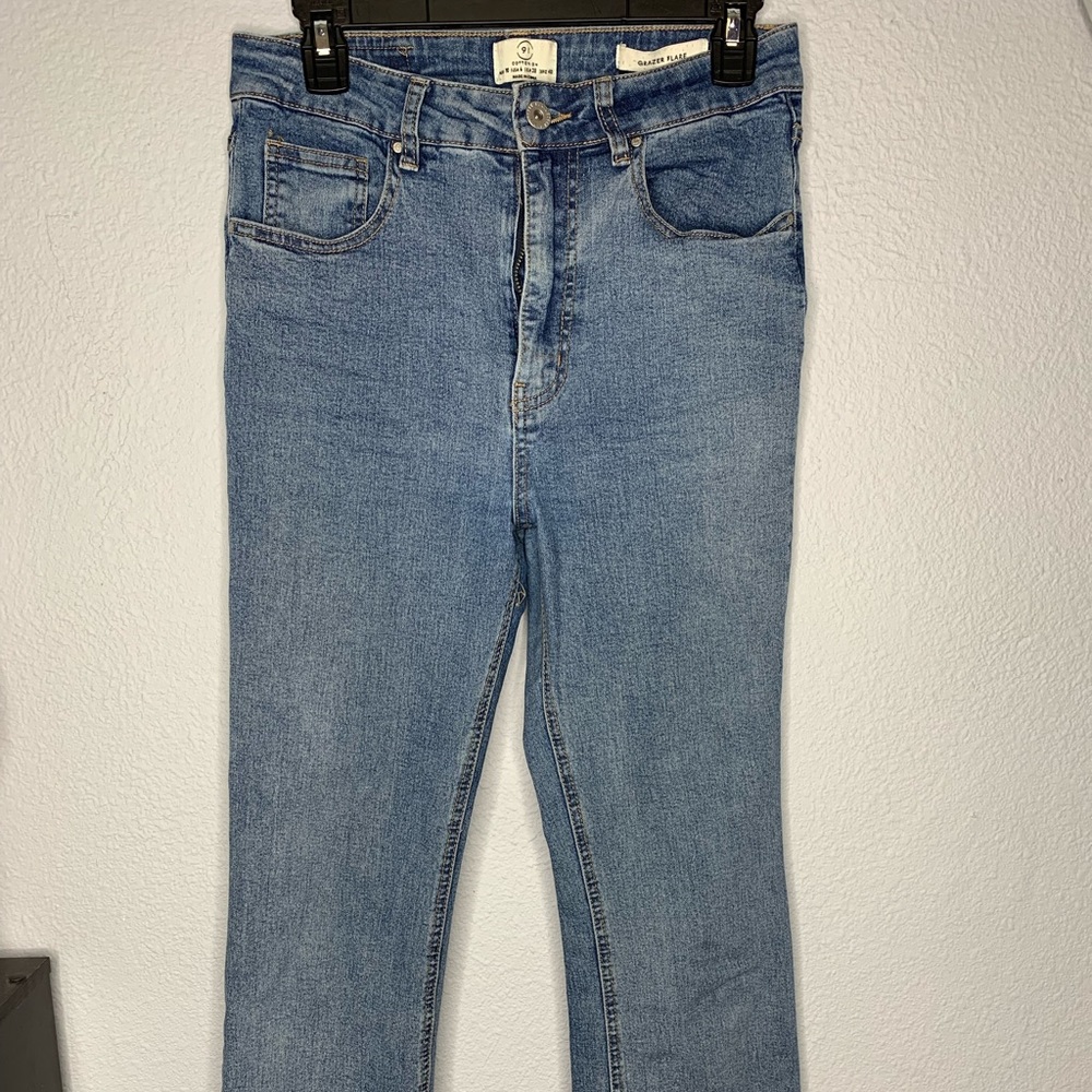Blue jeans boot cut